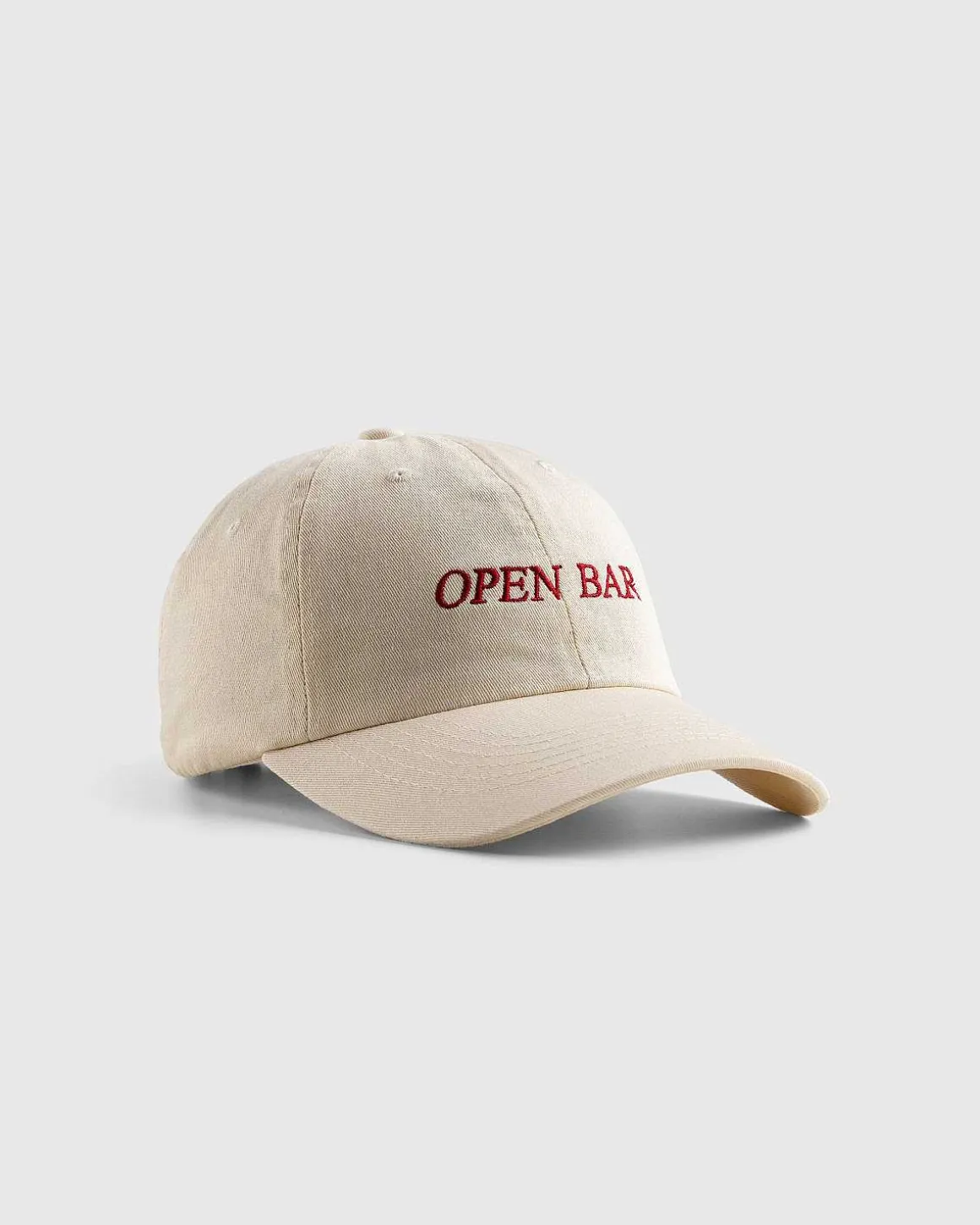 Aben Bar Cap Khaki/Maroon