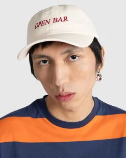 Aben Bar Cap Khaki/Maroon