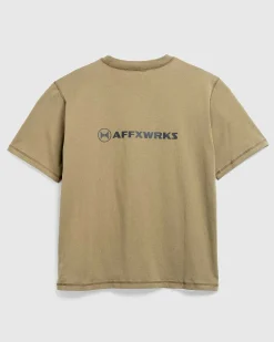 Affxwrks T-Shirt Desert Green