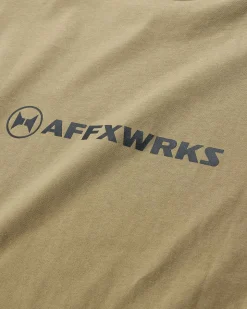 Affxwrks T-Shirt Desert Green