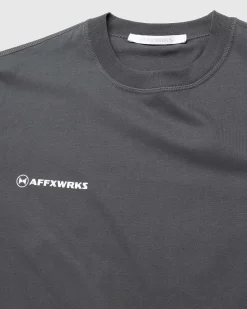 Affxwrks T-Shirt Washed Black