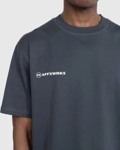 Affxwrks T-Shirt Washed Black