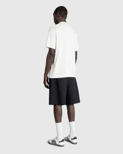 Afslappet Ss Tee Hvid