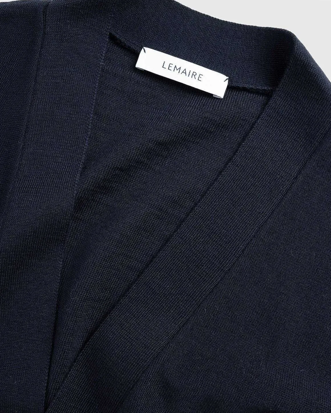 Afslappet Twisted Cardigan Dark Navy