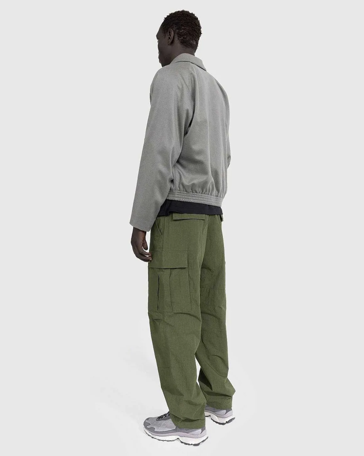 Alain Cashmere Blouson Weimaraner Gra