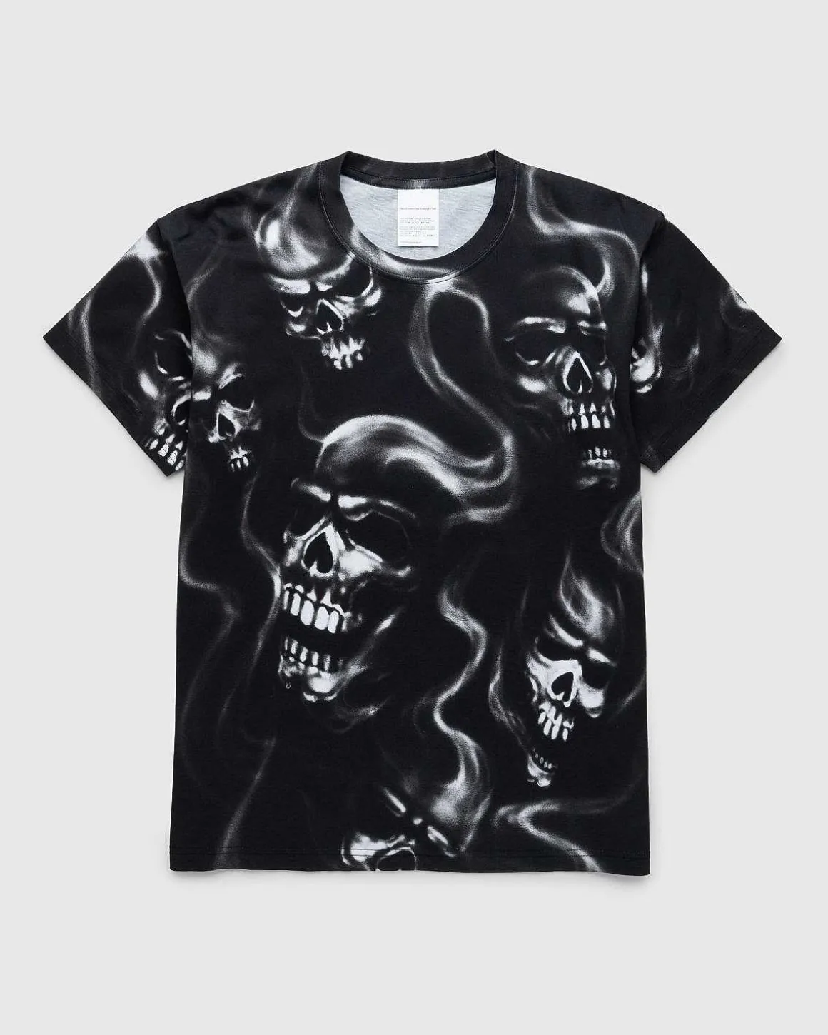 Alko Airbrush Skull T-Shirt Sort