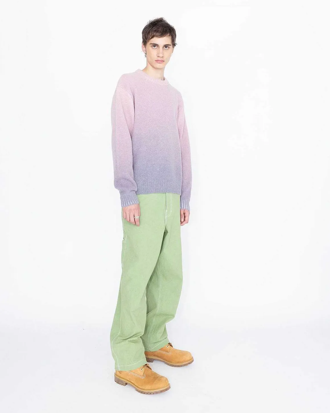 Alpaca Statisk Sweater Pink
