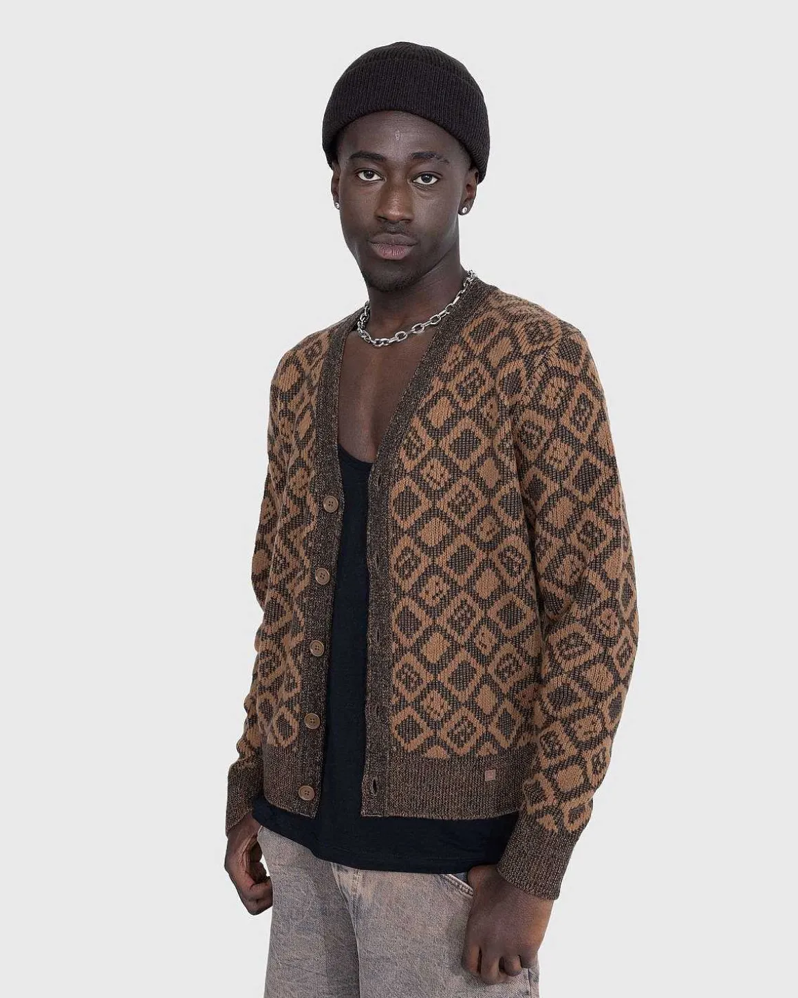 Ansigtsfliser Cardigan Toffee Brun