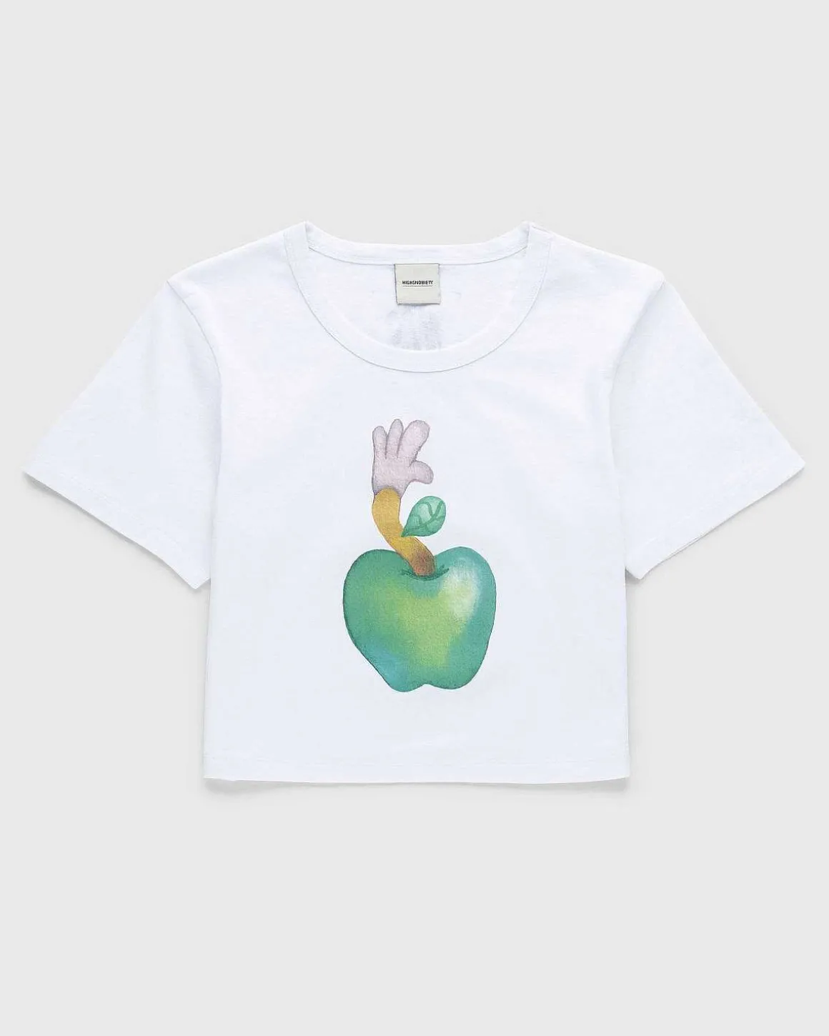 Apple Baby Tee Hvid