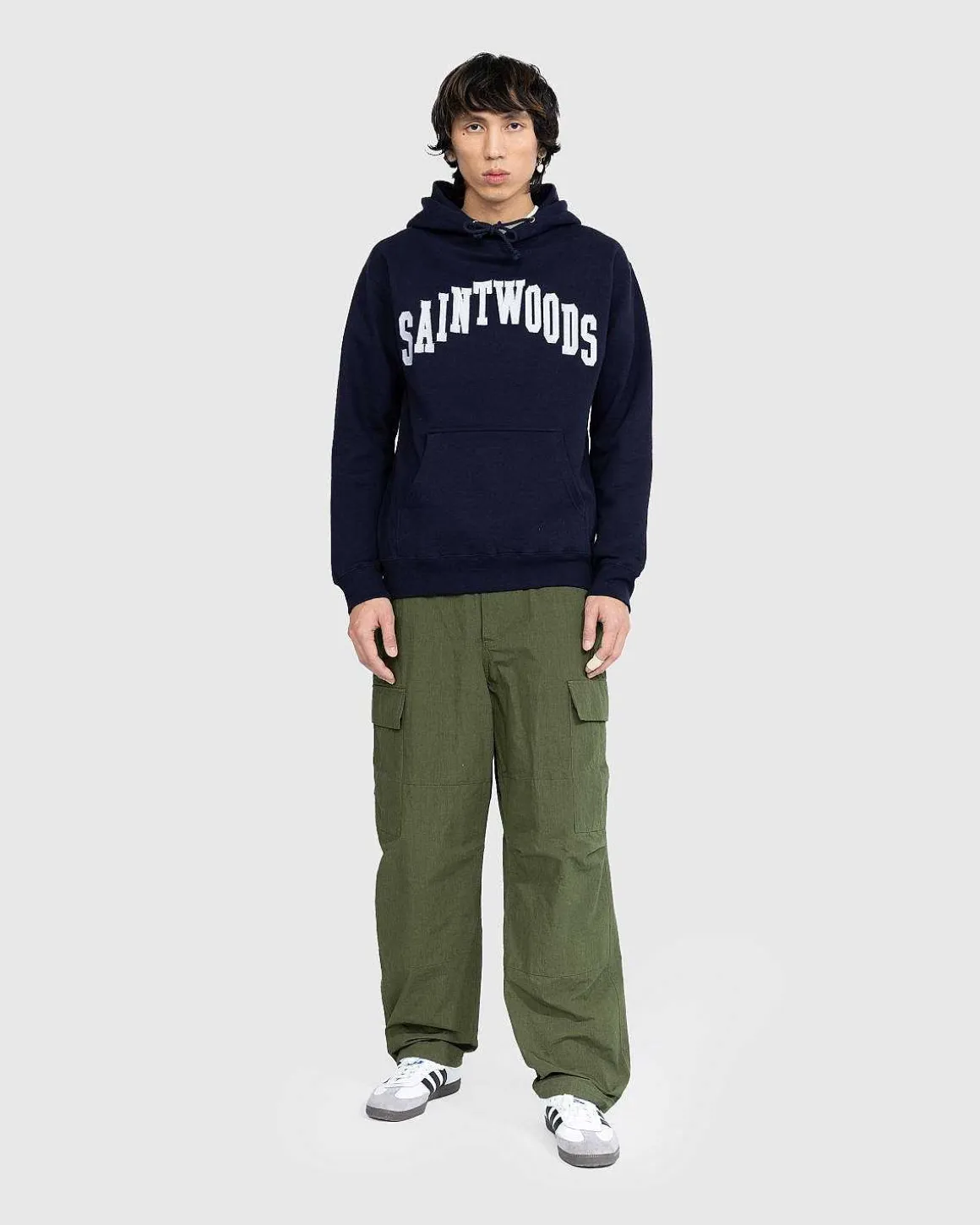 Arch Hoodie Navy
