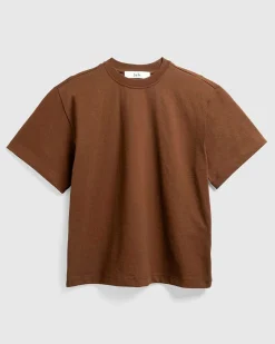 Atelier Tee Heavy Brown Bomuld