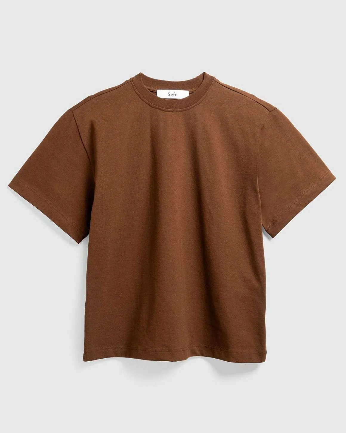Atelier Tee Heavy Brown Bomuld