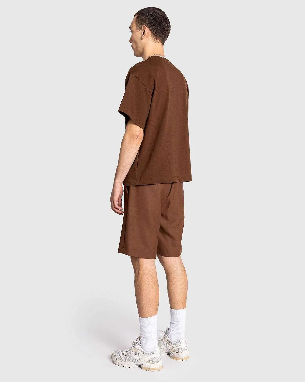 Atelier Tee Heavy Brown Bomuld