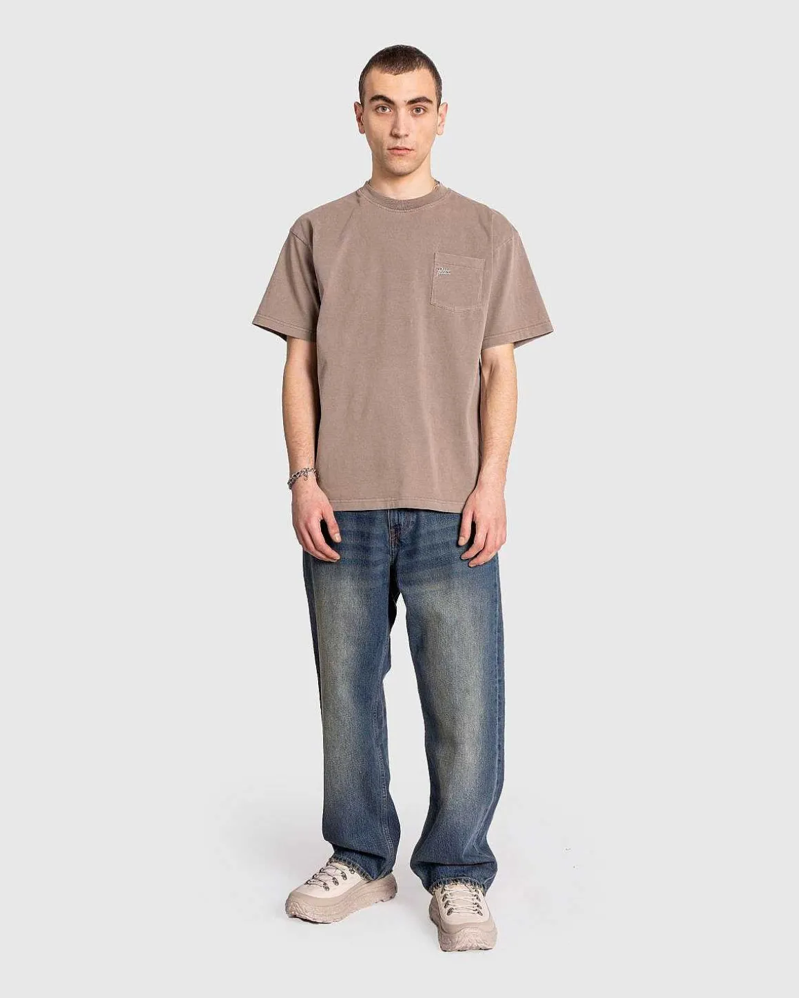 Basic Pocket T-Shirt Driftwood