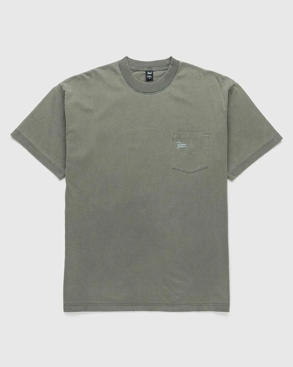 Basic Vaskede Lomme T-Shirt Beetle