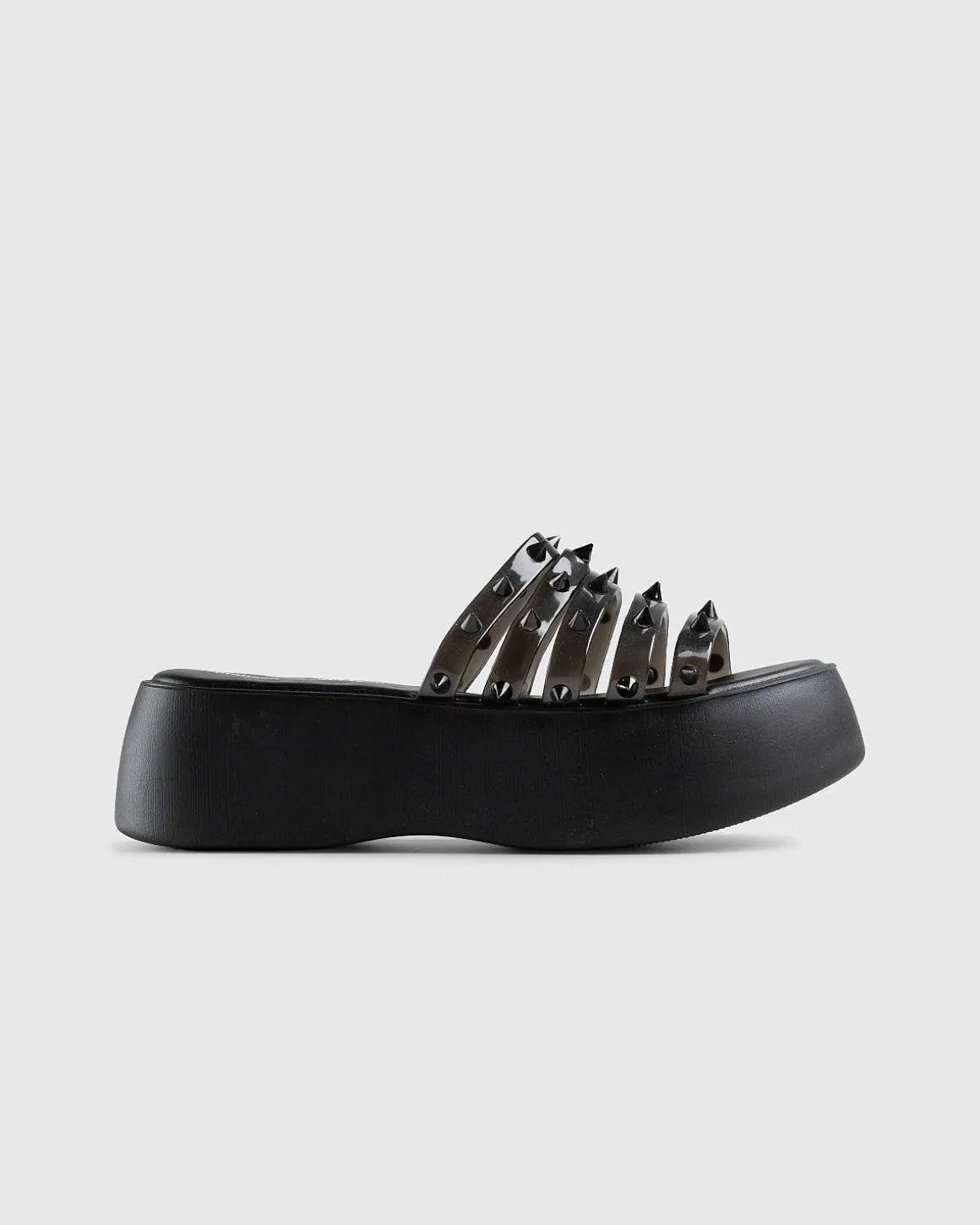 Becky Punk Love Mule Black