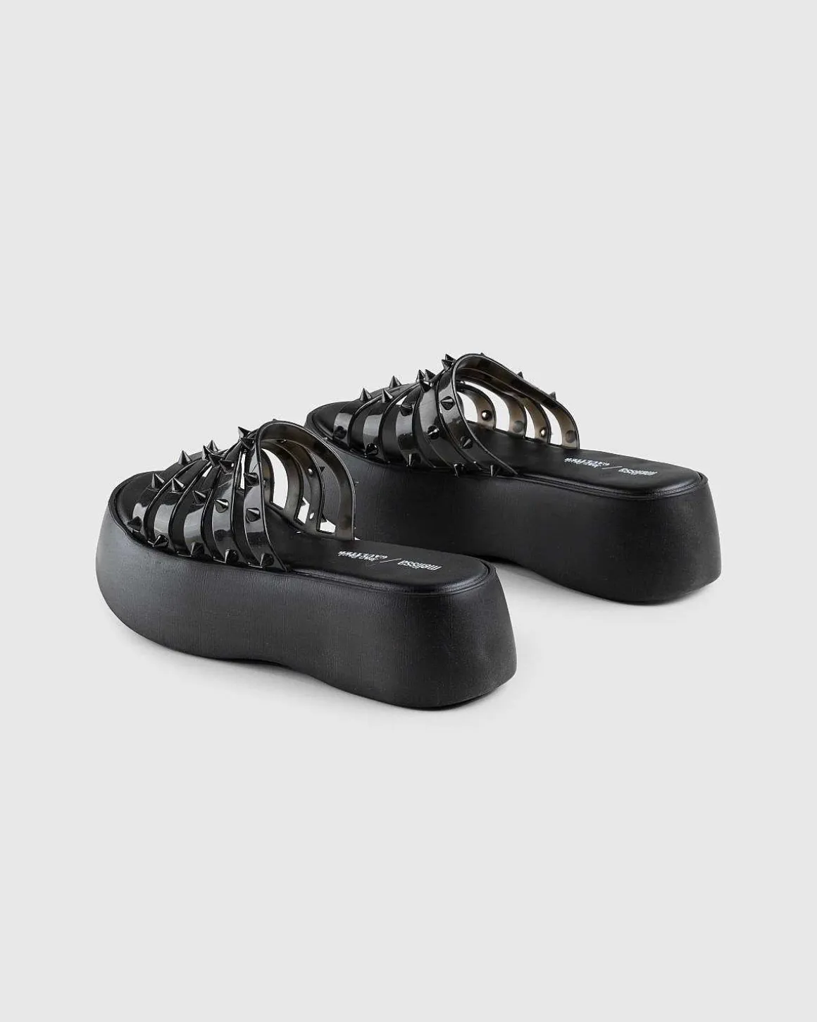 Becky Punk Love Mule Black