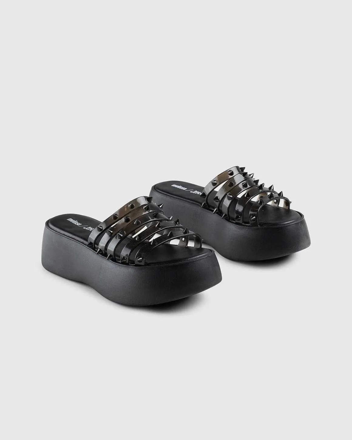 Becky Punk Love Mule Black