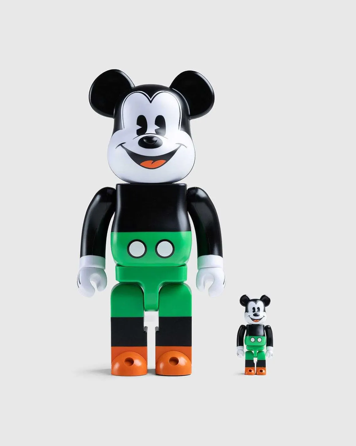 Be@Rbrick Mickey Mouse 1930S Plakat 100% & 400% Saet Sort
