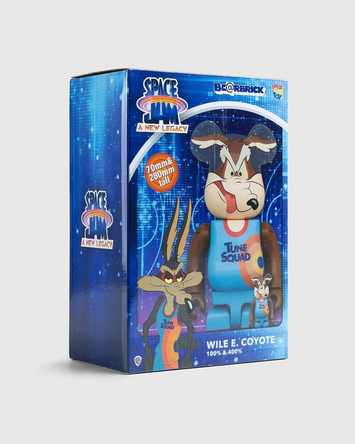 Be@Rbrick Wile E. Coyote 100% & 400% Set Multi