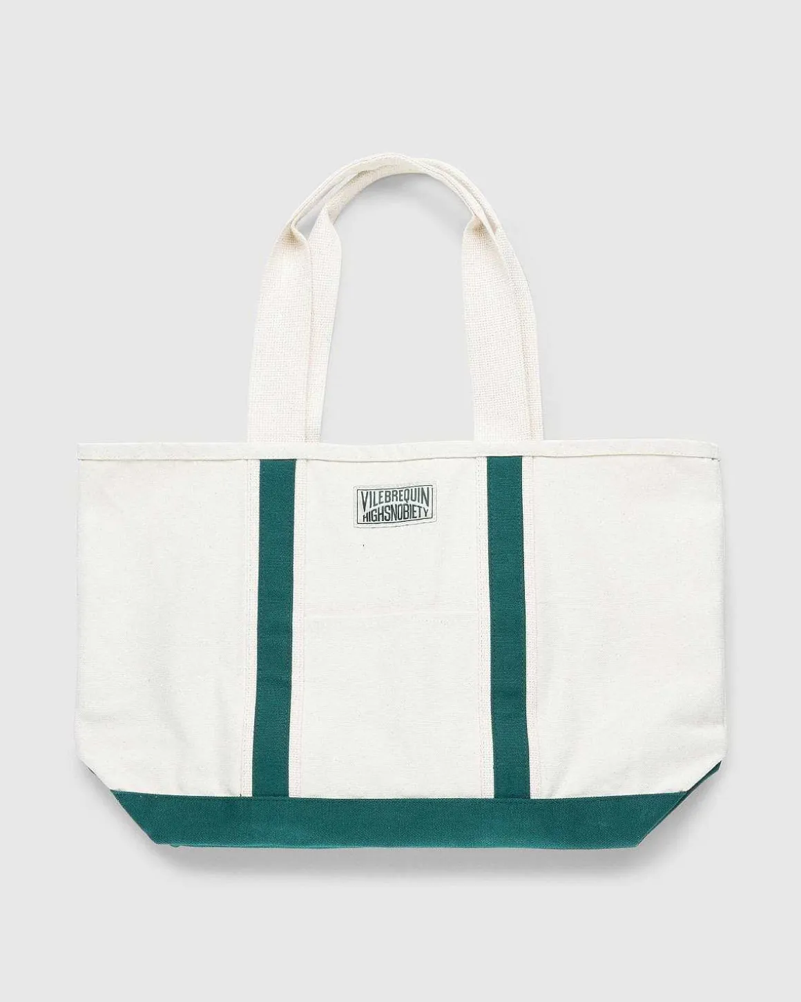 Bicolor Stor Mulepose Natur/Gron