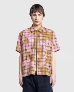 Bleget Zip Shirt Orange