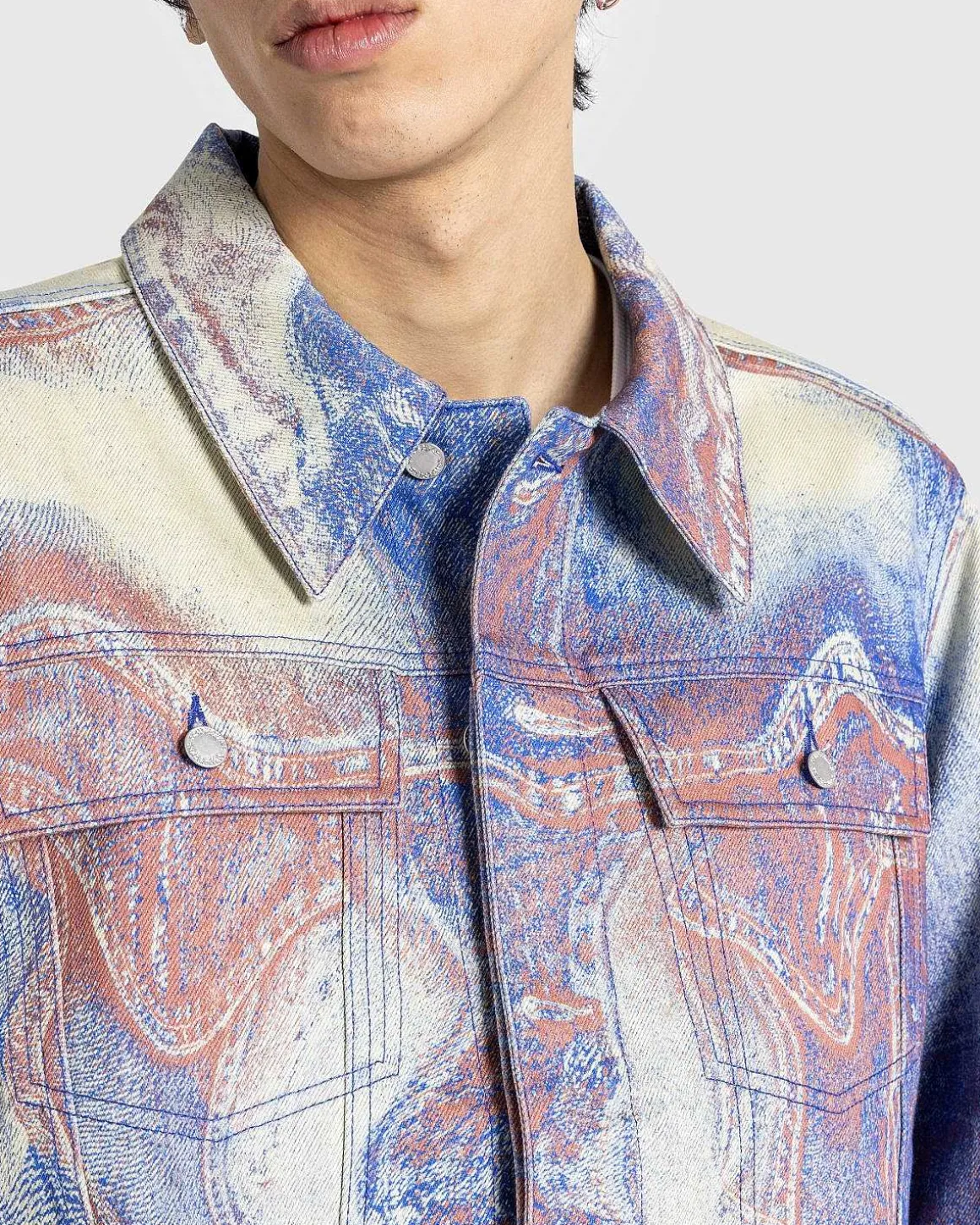 Bolget Denimjakke Multi