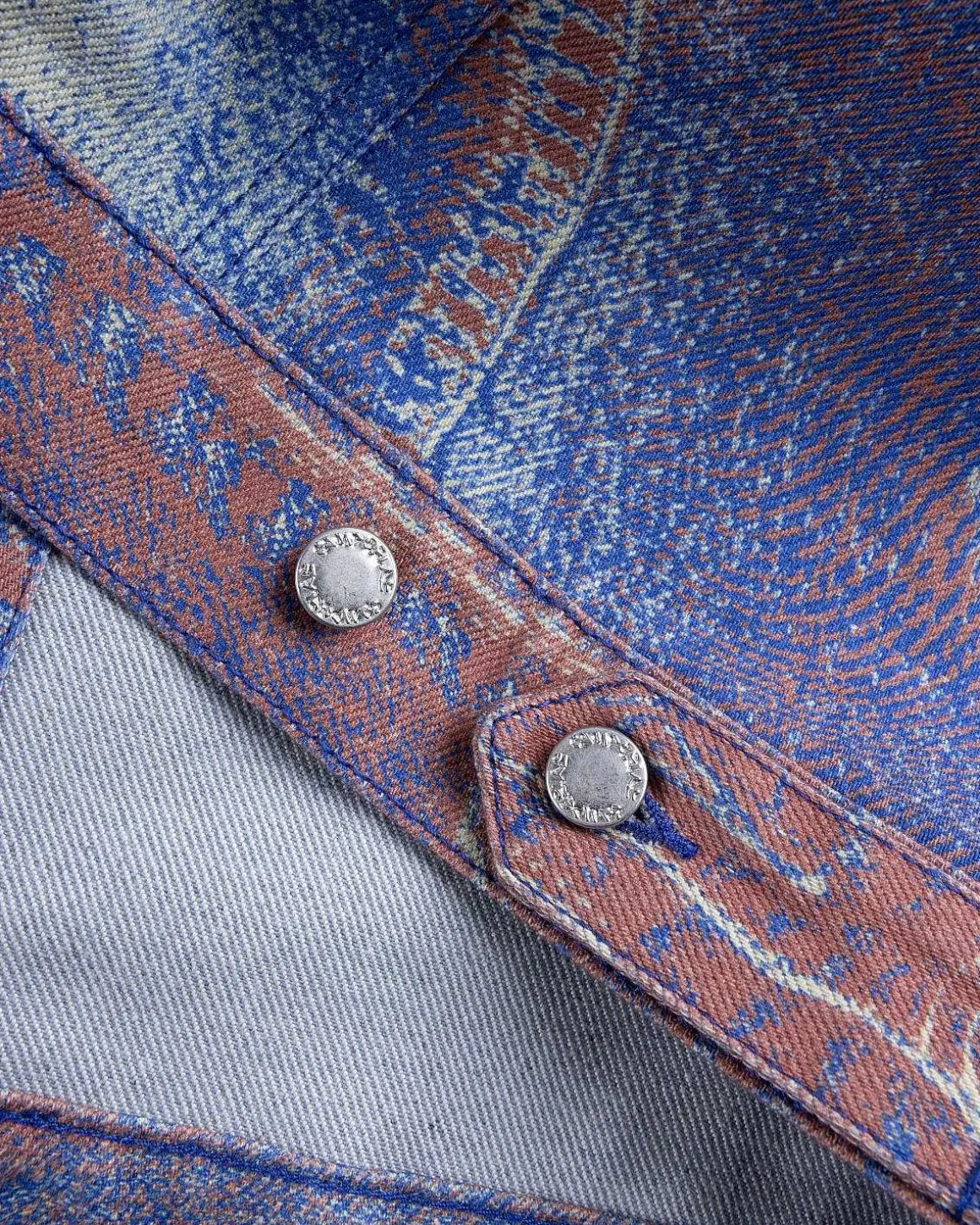 Bolget Denimjakke Multi