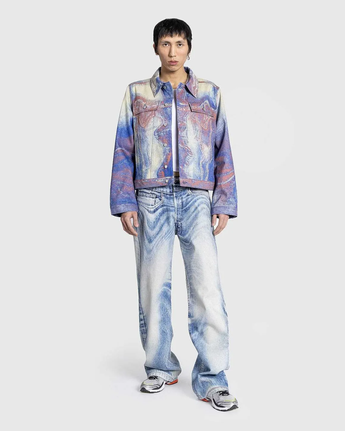 Bolget Denimjakke Multi