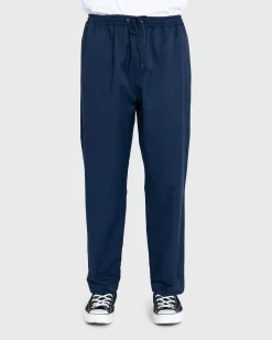 Bomuld Nylon Elastiske Bukser Navy