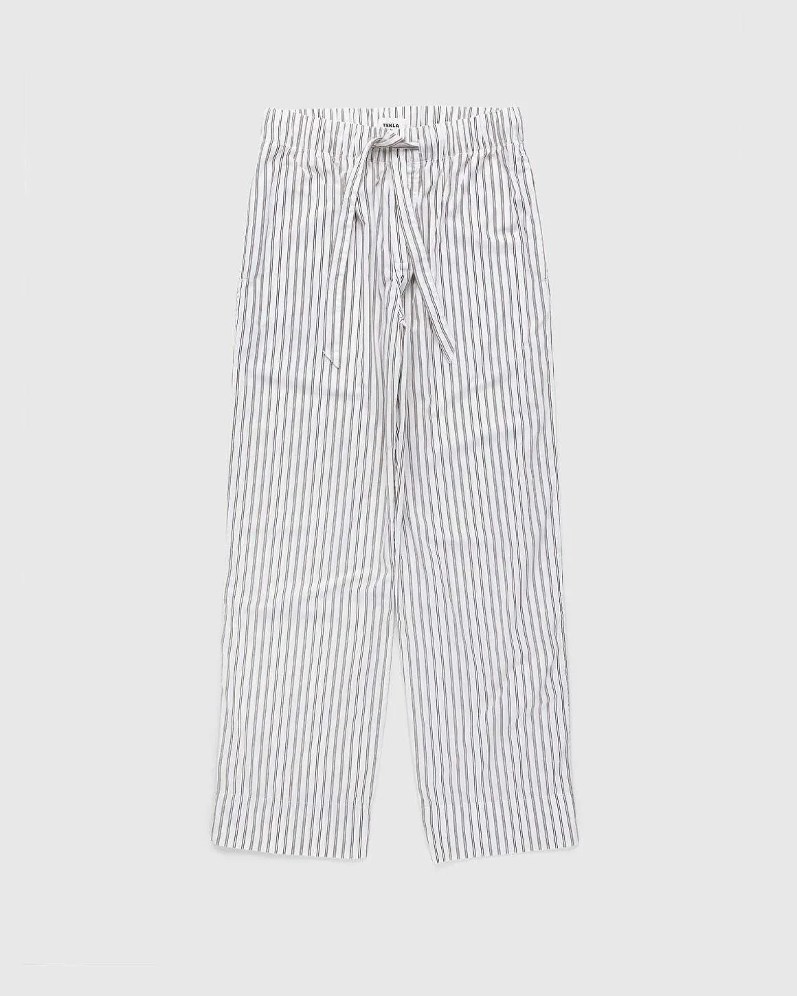 Bomuld Poplin Pyjamas Bukser Hopper Stripes