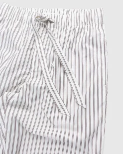 Bomuld Poplin Pyjamas Bukser Hopper Stripes