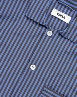 Bomuld Poplin Pyjamas Skjorte Verneuil Stripes