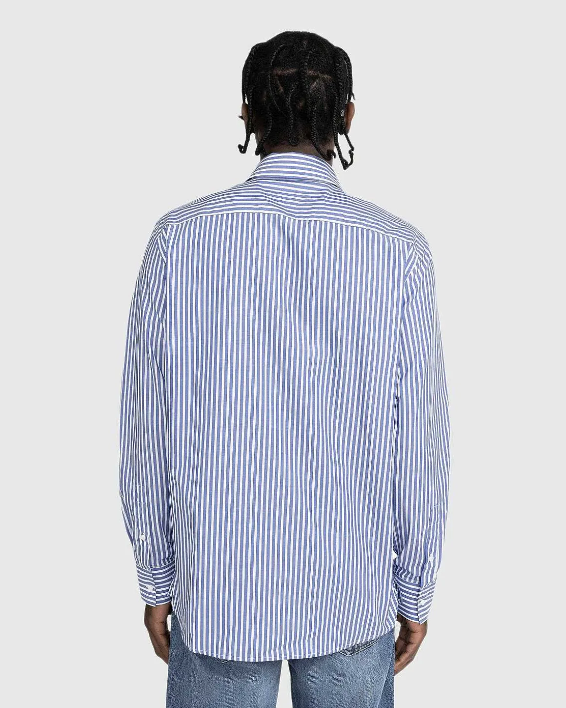 Bomuld Poplin Skjorte Hvid