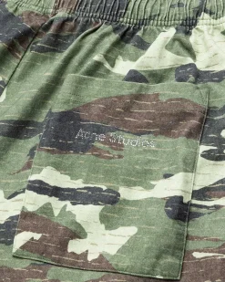 Bomuldsjersey Loungebukser Khaki Gron
