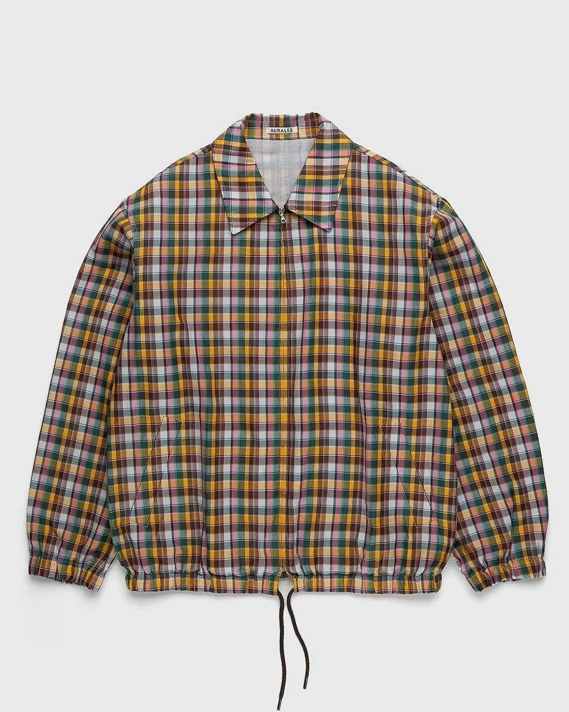 Bomuldsvaevet Blouson Mix Madras Check