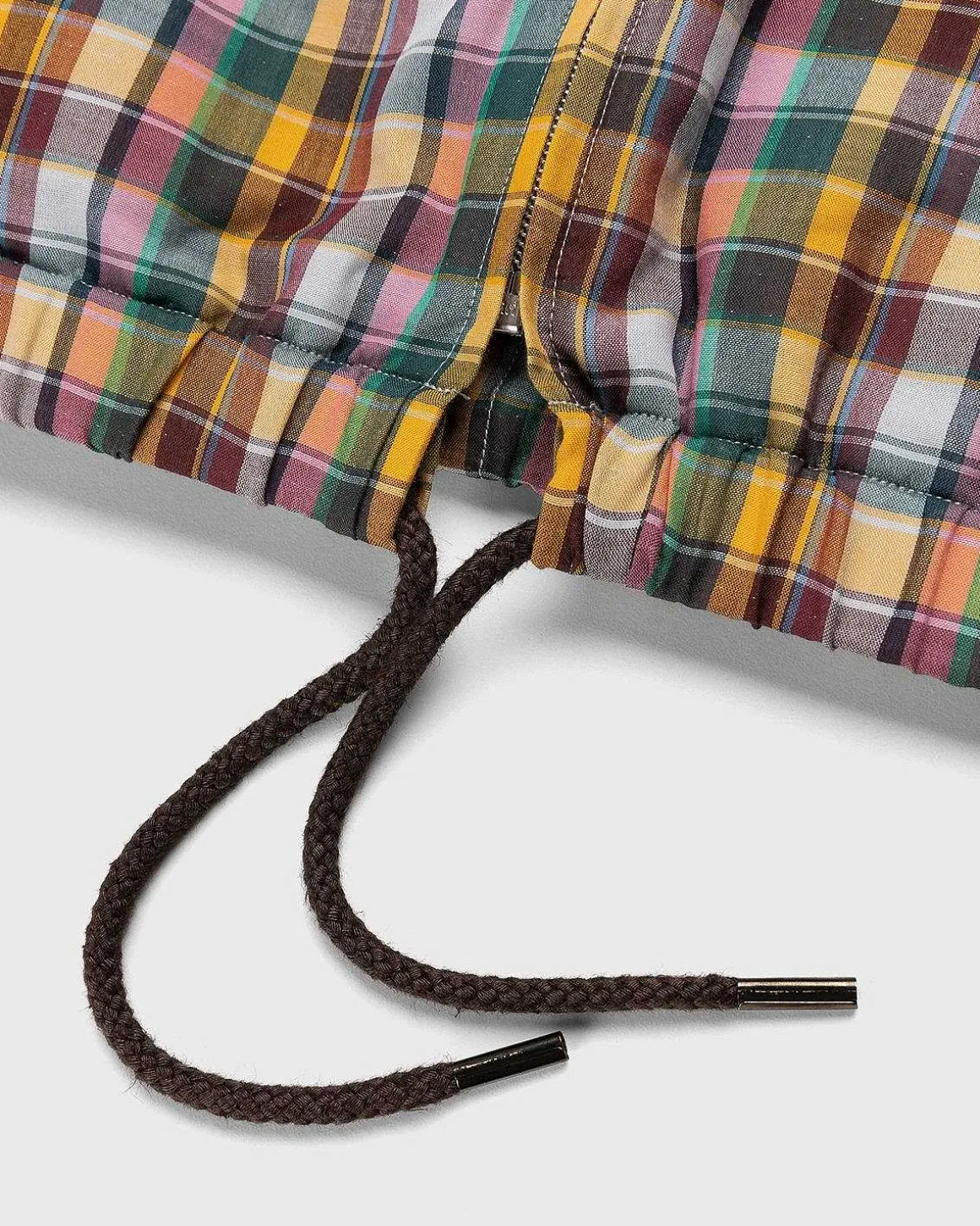 Bomuldsvaevet Blouson Mix Madras Check