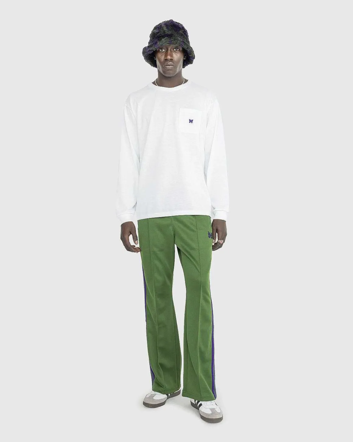 Boot-Cut Track Pant - Poly Glat