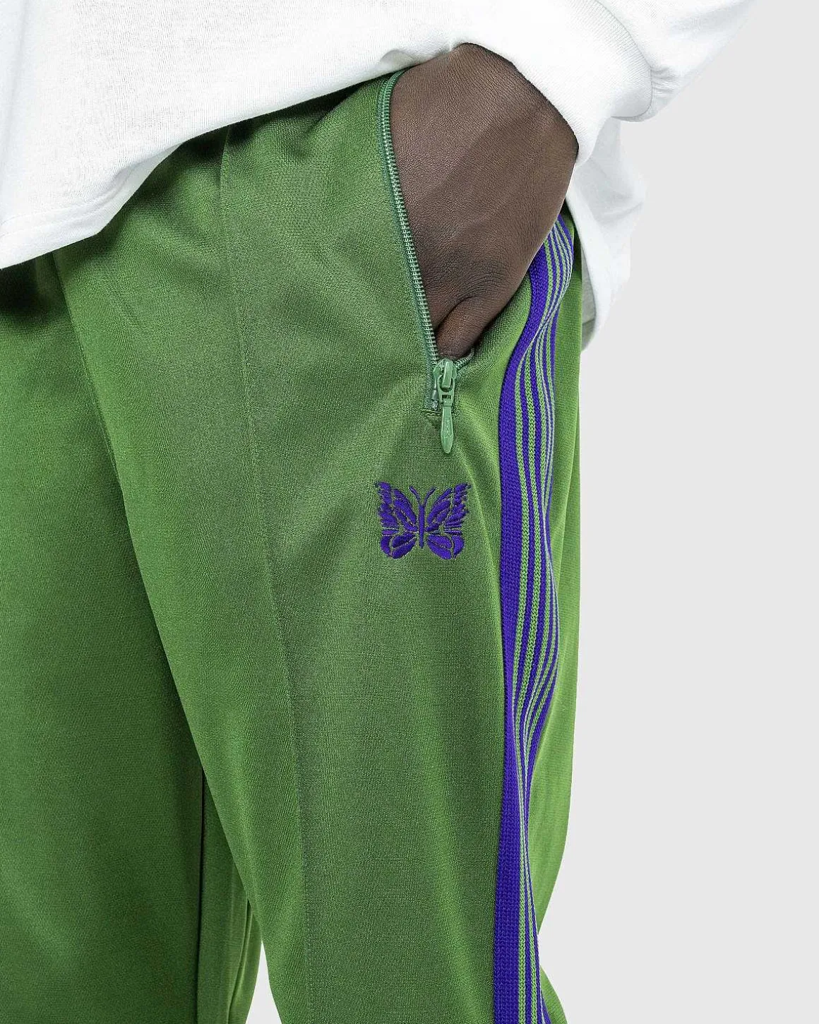 Boot-Cut Track Pant - Poly Glat