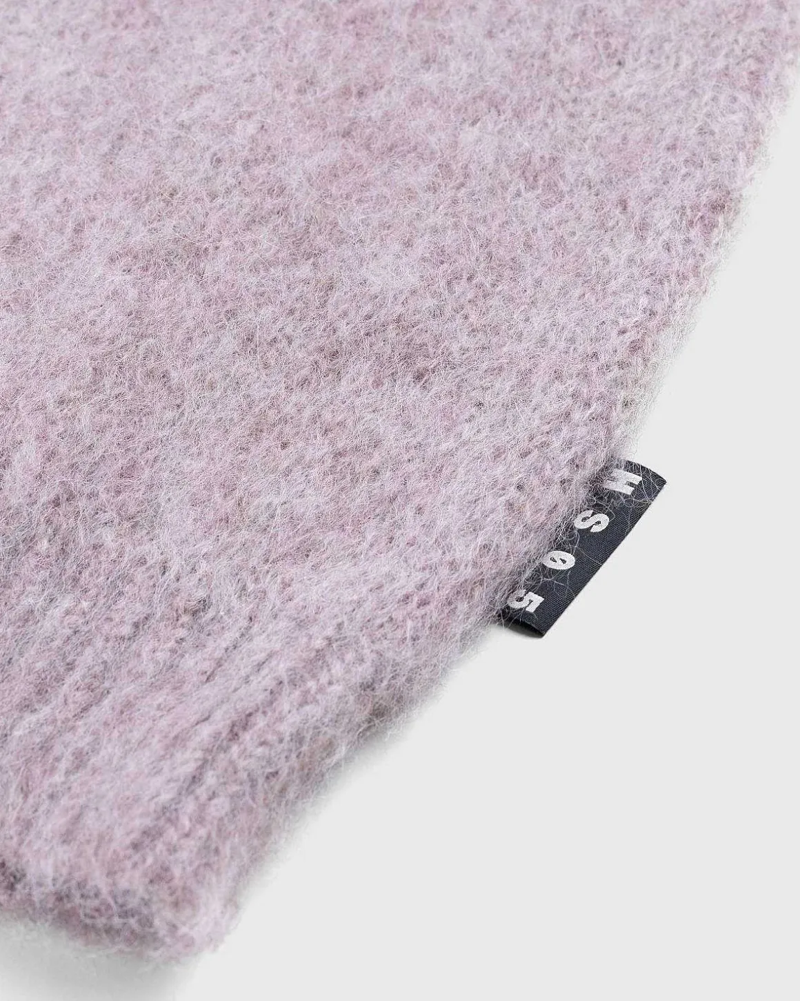 Borstet Alpaca Cardigan Pale Rose
