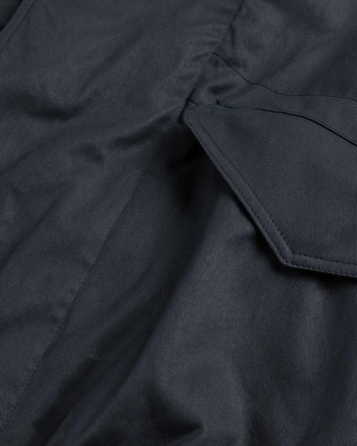 Boxy Blouson Midnight Green