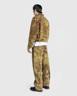 Boxy Trucker Jacket Denim Acid Snow Bronze