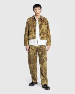 Boxy Trucker Jacket Denim Acid Snow Bronze