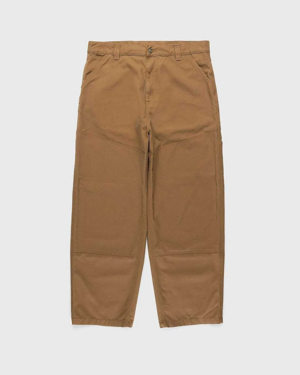 Bredt Panel Bukser Skyllet Hamilton Brown