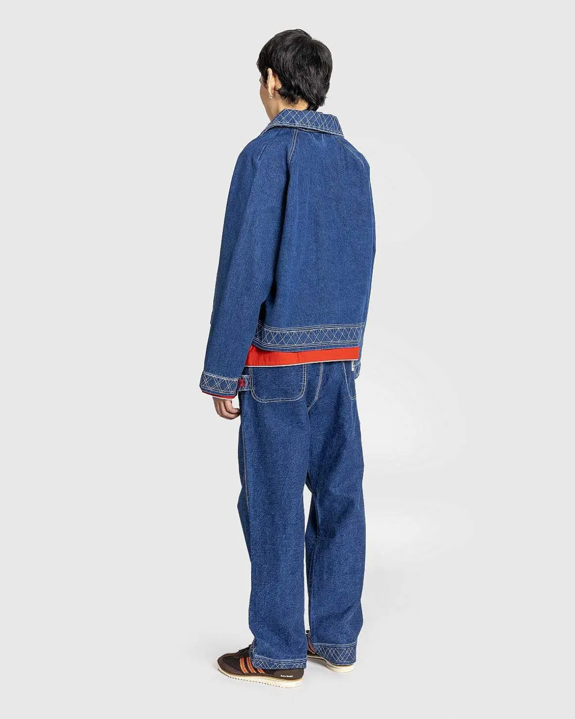 Broderet Denim Knolly Brook Trouser Indigo