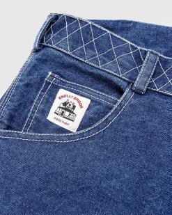 Broderet Denim Knolly Brook Trouser Indigo