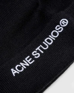 Broderet Logo Beanie Sort