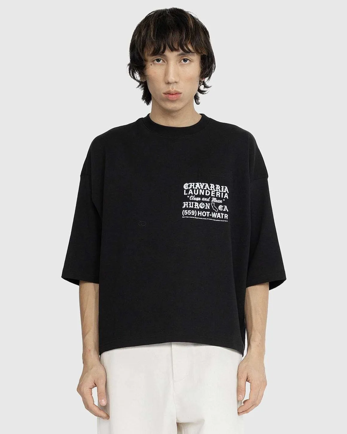 Buffalo Pocket T-Shirt Sort