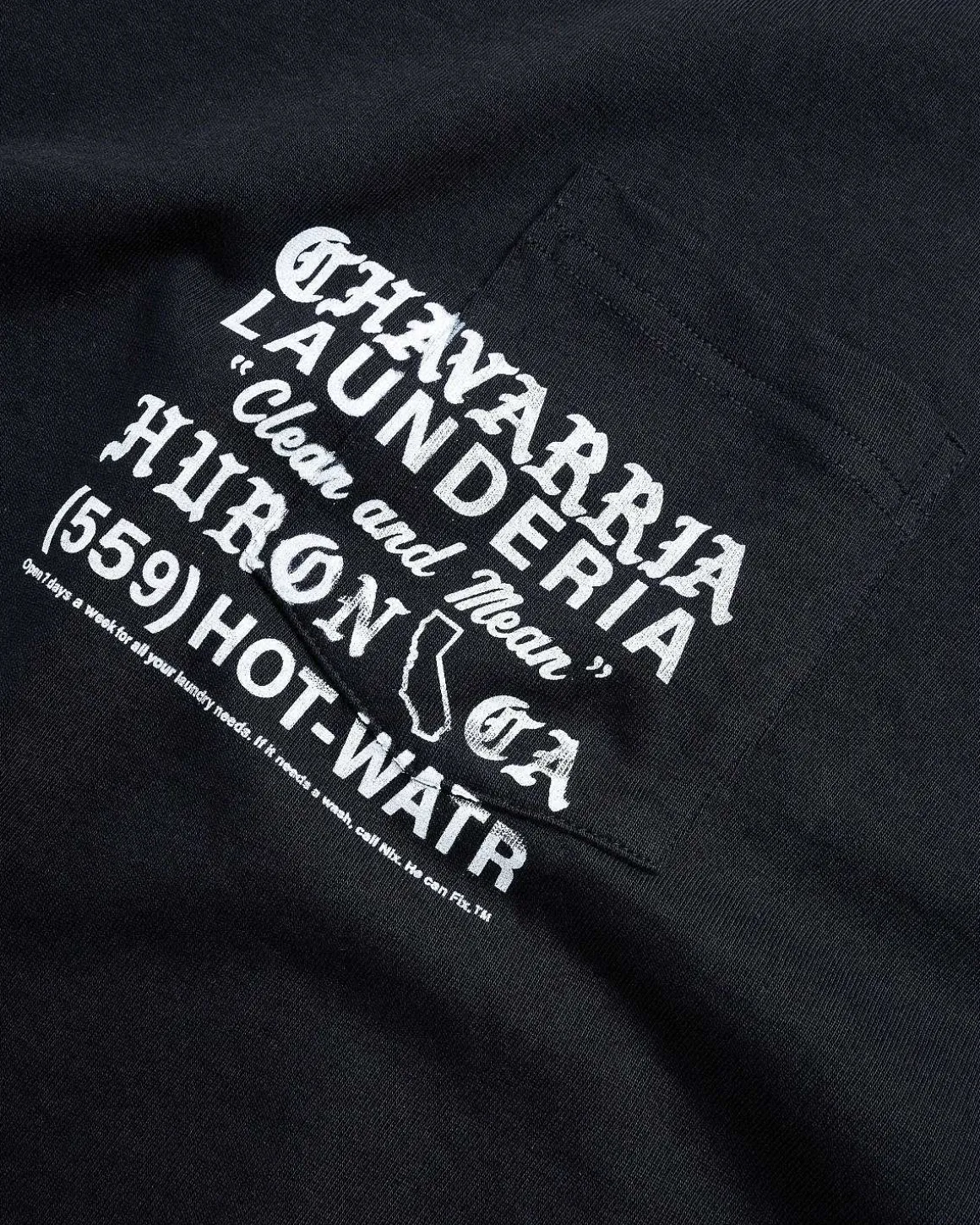Buffalo Pocket T-Shirt Sort