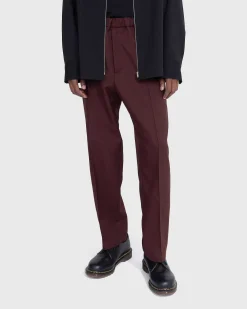 Bukser D 09 Aw 20 Mahogni